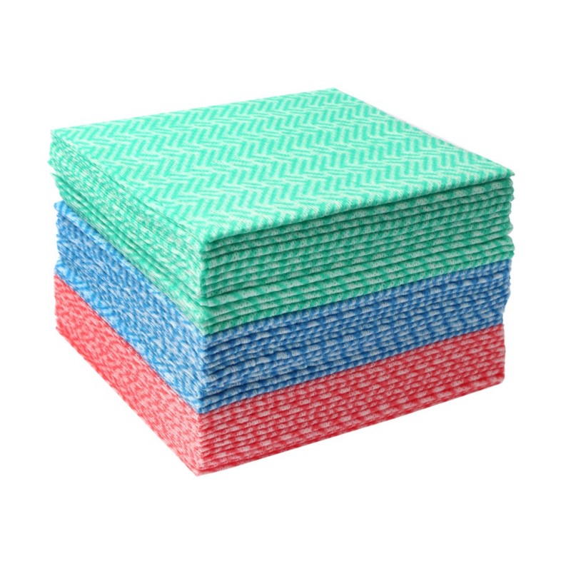 Vattenbsorbent snabbtorkande återanvändbar rengöring av nonwoven